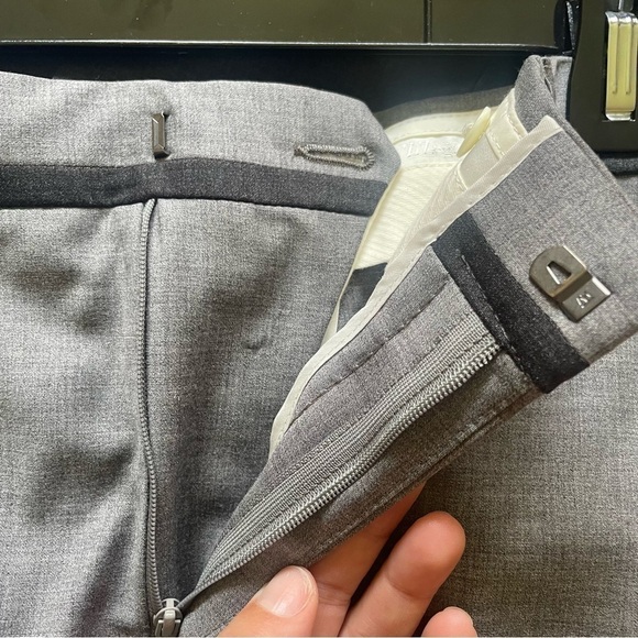 Z Zegna Men's Wool Pants - Size 48R - Light Gray - Great Condition - Picture 5 of 11